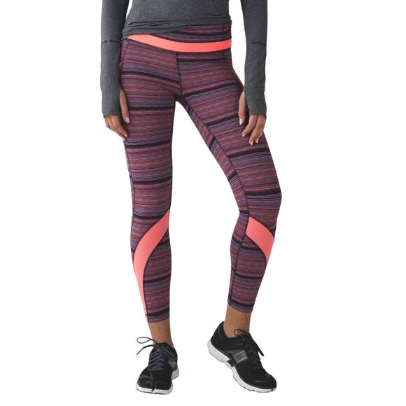 Lululemon Tight II Space Dye Cropped Leggings Size 8 - Picture 3 of 11
